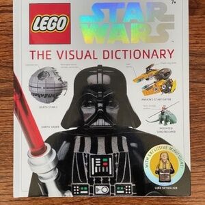 Book Lego Star Wars The Visual Dictionary w/ Exclusive Luke Skywalker MiniFigure